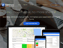 Tablet Screenshot of digitalforms.net